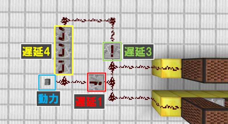 マイクラ 音符ブロックで緊急地震速報風の音を再現する方法を解説